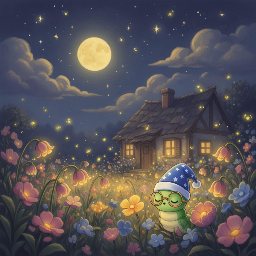 Bedtime story illustration — middle tale